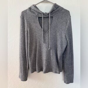 Gray hoodie